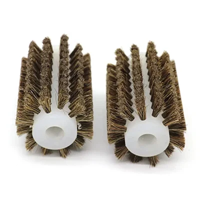 Horsehair Cleaning Roller Brush for production line cleaning