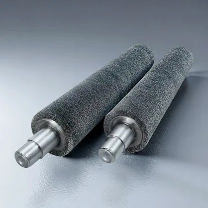 High Density Steel Wire Roller Brush for metal surface preparation